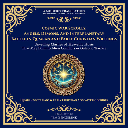 Cosmic War Scrolls: Angels, Demons, and Interplanetary Battle in Qumran and Early Christian Writings, Various Writers, Tim Zengerink