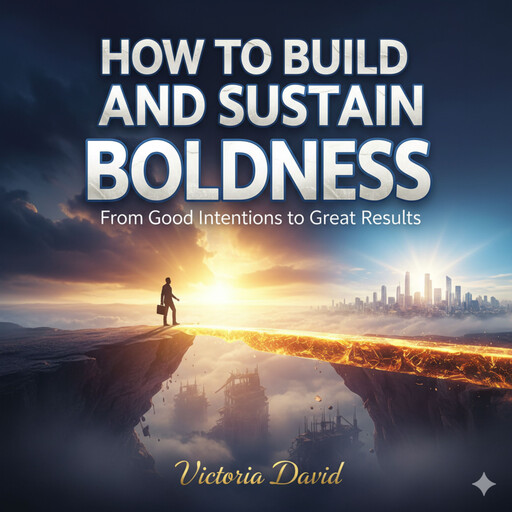 How to Build and Sustain Boldness, Victoria David