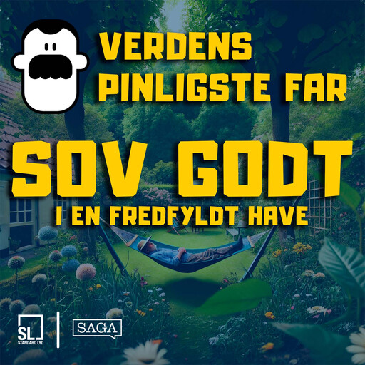 Sov godt med Verdens Pinligste Far i en fredfyldt have, Simon Lund Larsen