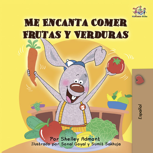 Me Encanta Comer Frutas y Verduras (Spanish Only), Shelley Admont