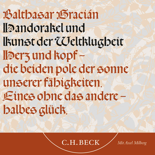 Handorakel und Kunst der Weltklugheit, Balthasar Gracian