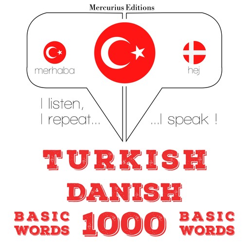 Türkçe - Danca: 1000 temel kelime, JM Gardner