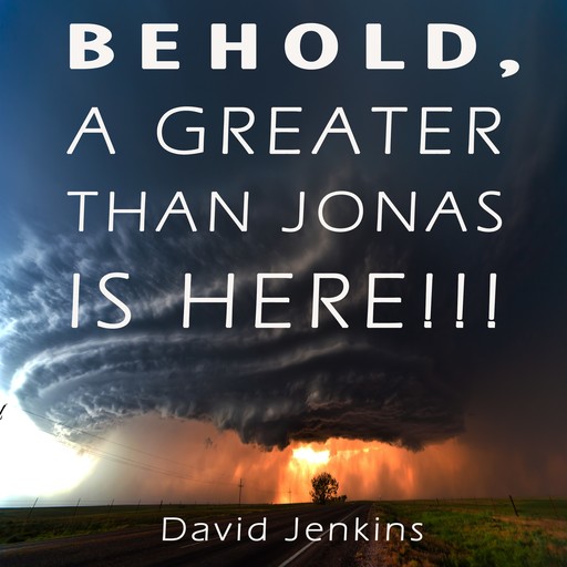 BEHOLD, A GREATER THAN JONAS IS HERE!!!, David Jenkins