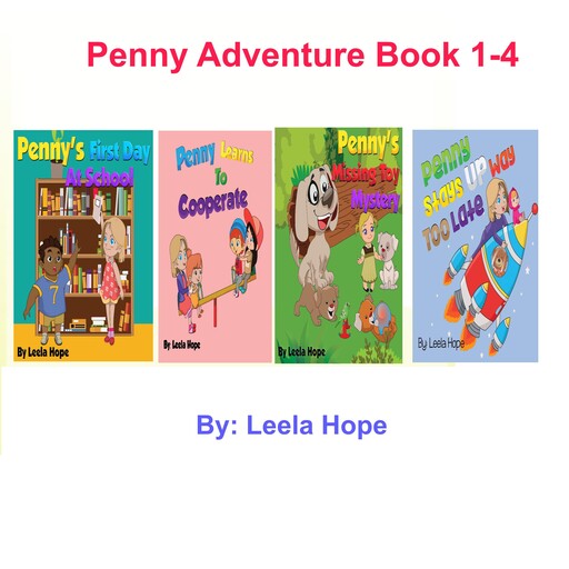 Penny Adventure Book 1-4, Leela Hope