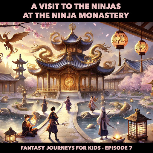 Fantasy Journeys for Kids, Episode 7: A Visit to the Ninjas at the Ninja Monastery (ungekürzt), Claudia Schröder