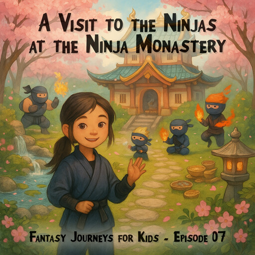 Fantasy Journeys for Kids, Episode 7: A Visit to the Ninjas at the Ninja Monastery (ungekürzt), Claudia Schröder