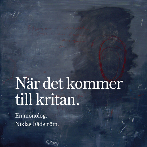 När det kommer till kritan, Niklas Rådström