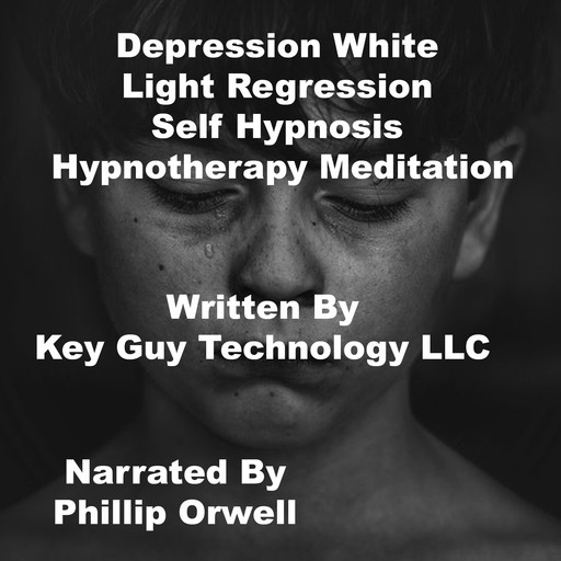 Depression White Self Hypnosis Hypnotherapy Meditation, Key Guy Technology LLC