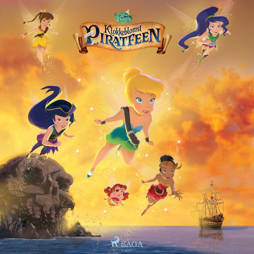 Disney Fairies - Klokkeblomst og piratfeen, – Disney