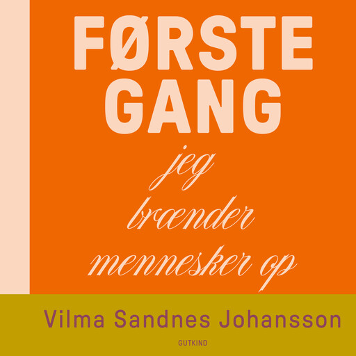 Første gang jeg brænder mennesker op, Vilma Sandnes Johansson