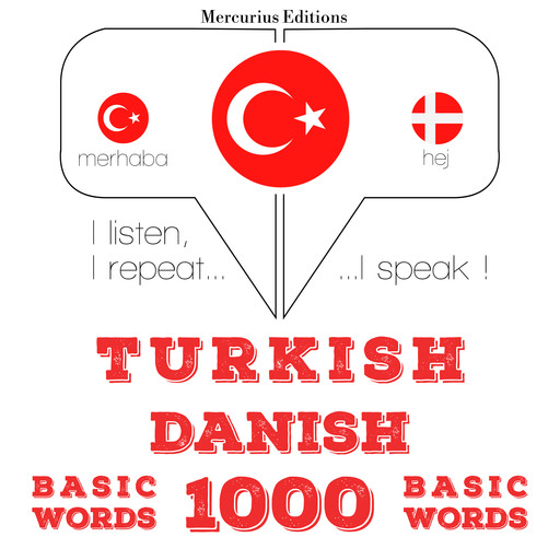 Türkçe - Danca: 1000 temel kelime, JM Gardner