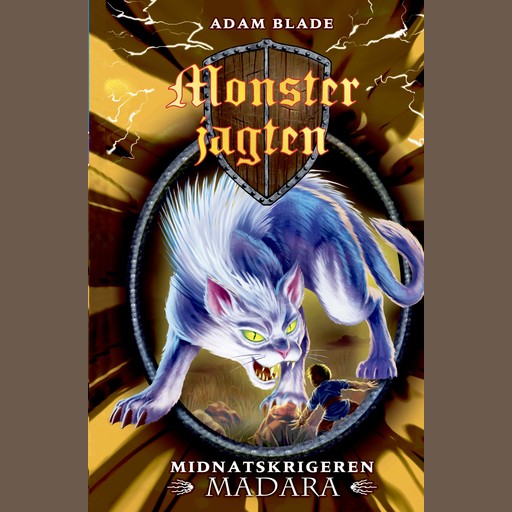 Monsterjagten (40) Midnatskrigeren Madara, Adam Blade