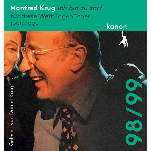 Ich bin zu zart für diese Welt - Tagebücher 1998 - 1999 (Ungekürzt), Manfred Krug