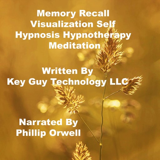 Memory Recall Visualization Self Hypnosis Hypnotherapy Meditation, Key Guy Technology LLC