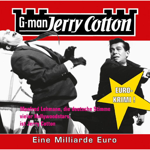 Jerry Cotton, Folge 9: Eine Millarde Euro, Jerry Cotton