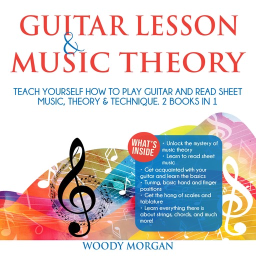 Guitar Lessons & Music Theory Bundle, Woody Morgan