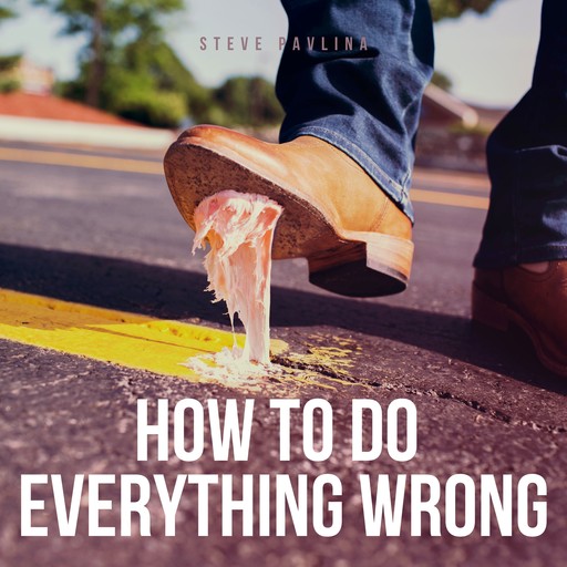 How To Do Everything Wrong, Steve Pavlina