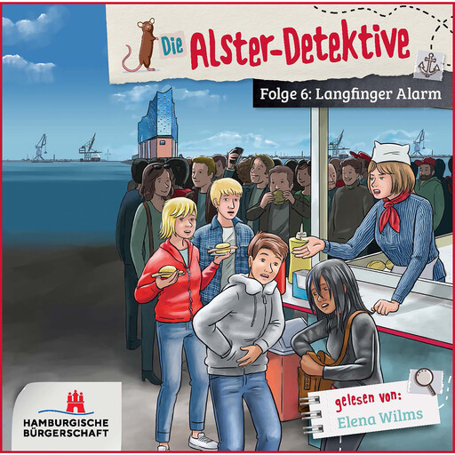 Langfinger-Alarm - Die Alster-Detektive, Teil 6 (ungekürzt), Katrin Wiegand, Kai Schwind