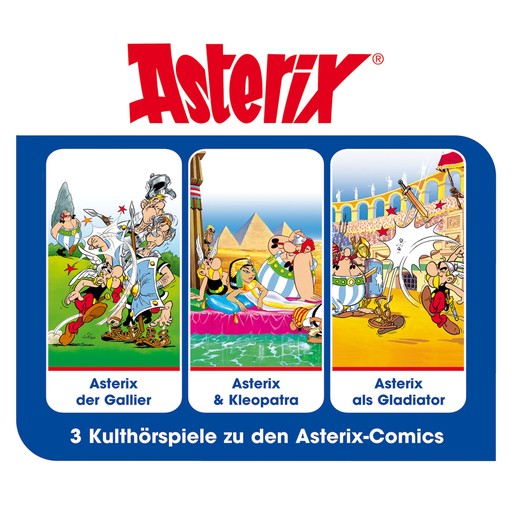 Asterix - Hörspielbox, Vol. 1, Albert Uderzo, René Goscinny