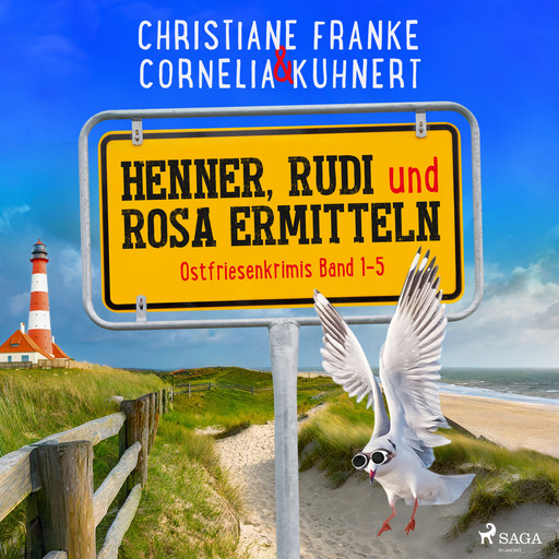 Henner, Rudi und Rosa ermitteln: Ostfriesenkrimis Band 1-5, Christiane Franke, Cornelia Kuhnert