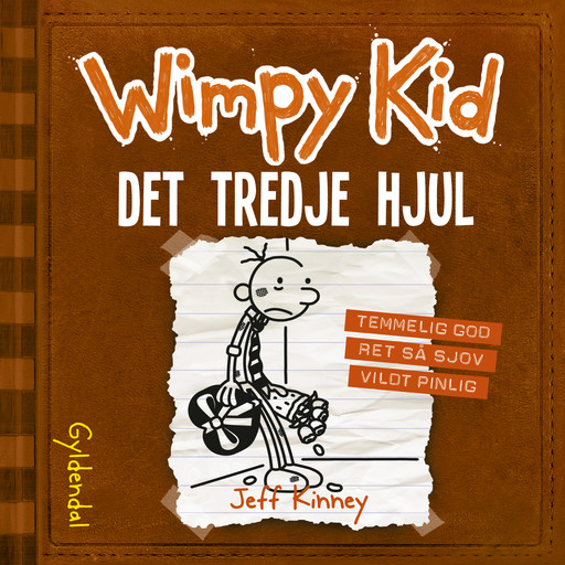 Wimpy Kid 7 - det tredje hjul, Jeff Kinney