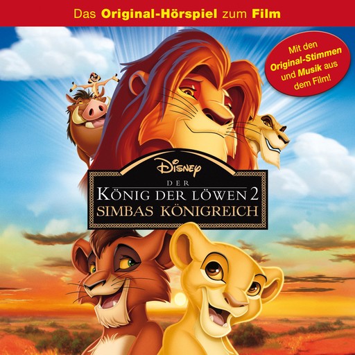 Der König der Löwen 2 - Simbas Königreich (Hörspiel zum Disney Film), Marty Panzer, Jack Feldman