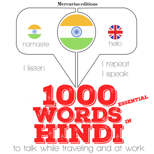 1000 essential words in Hindi, J.M. Gardner