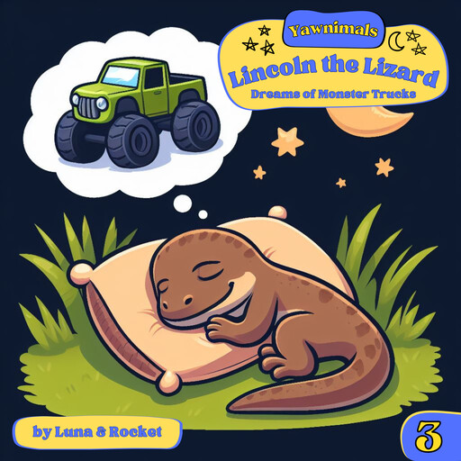 Yawnimals Bedtime Stories #3: Lincoln the Lizard, Luna