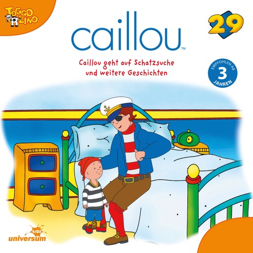 Caillou - Folgen 305-313: Caillou geht auf Schatzsuche, Caillou