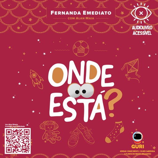 Onde está? : Edição acessível com descrição de imagens, Fernanda Emediato