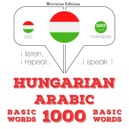 Magyar - arab: 1000 alapszó, JM Gardner
