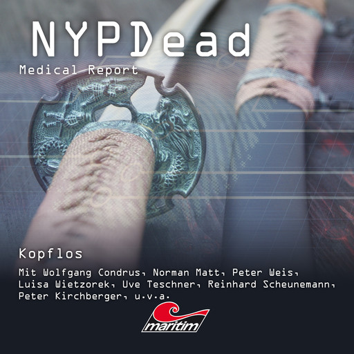 NYPDead - Medical Report, Folge 18: Kopflos, Lisa-Katharina Hensel, Markus Topf