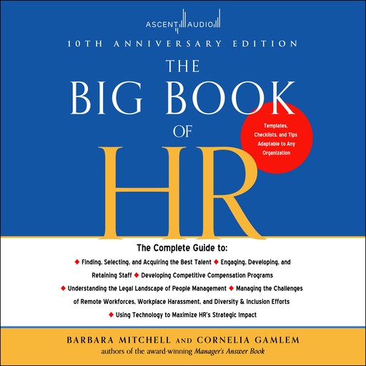 The Big Book of HR, 10th Anniversary Edition, Cornelia Gamlem, Barbara Mitchell