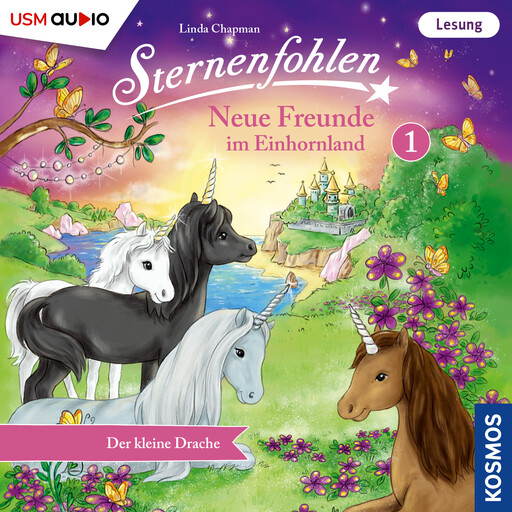 Der kleine Drache - Sternenfohlen - Neue Freunde im Einhornland, Teil 1 (ungekürzt), Linda Chapman, Cordula Setsman
