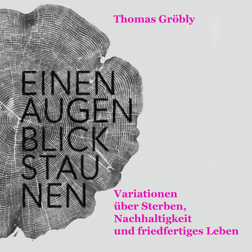 Einen Augenblick staunen - Variationen über Sterben, Nachhaltigkeit und friedfertiges Leben (ungekürzt), Thomas Gröbly