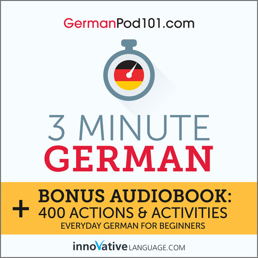 3-Minute German, Innovative Language Learning, GermanPod101.com