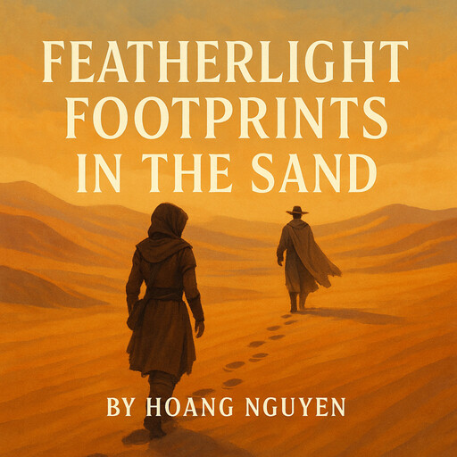 Featherlight Footprints in the Sand: A Tracker's Subtle Trail with the Dune Wanderer in the Whispering Sands, Hoang Nguyen
