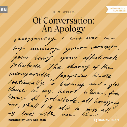 Of Conversation: An Apology (Unabridged), Herbert Wells