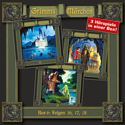 Grimms Märchen, Box 6: Folgen 16, 17, 18, Gebrüder Grimm