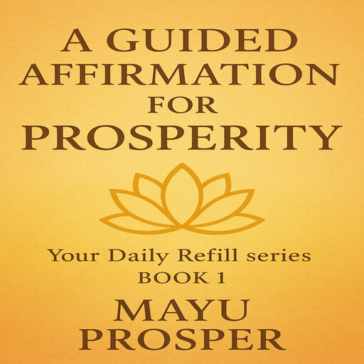 A Guided Affirmation for Prosperity, Mayu Prosper
