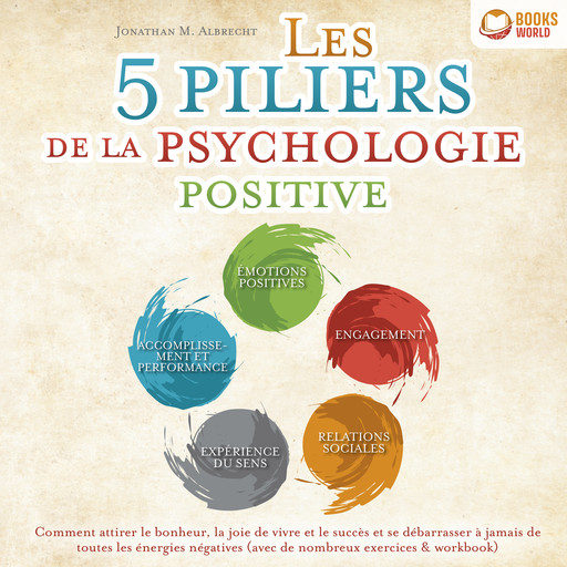 Les 5 piliers de la psychologie positive: Comment attirer le bonheur, la joie de vivre et le succès et se débarrasser à jamais de toutes les énergies négatives (avec de nombreux exercices & workbook), Jonathan M. Albrecht