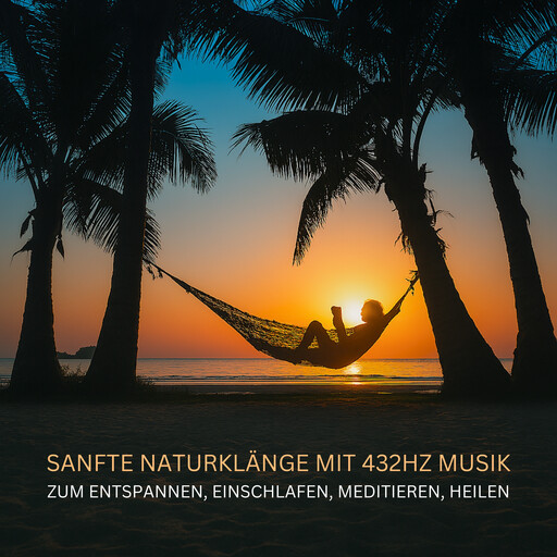 Sanfte Naturklänge mit 432Hz Musik zum Entspannen, Einschlafen, Meditieren, Heilen, Beruhigende Einschlafmusik