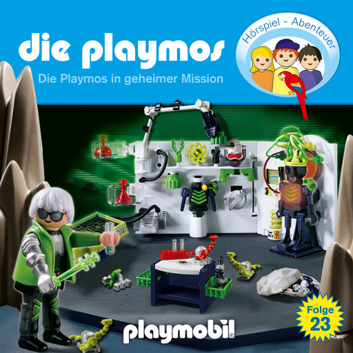 Die Playmos - Das Original Playmobil Hörspiel, Folge 23: Die Playmos in geheimer Mission, Simon X. Rost, Florian Fickel
