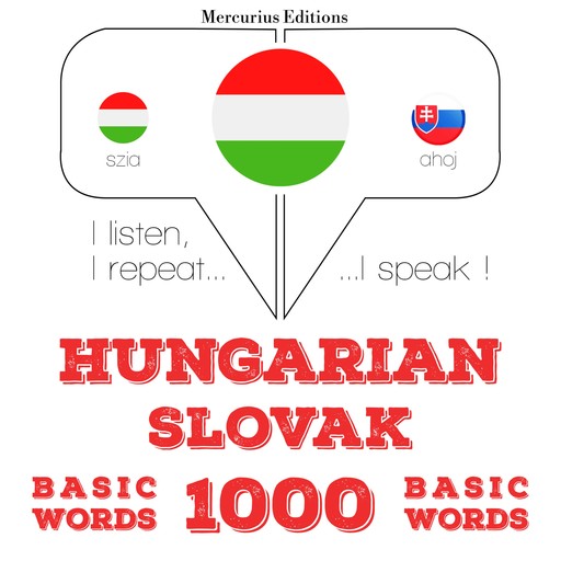 Magyar - szlovák: 1000 alapszó, JM Gardner
