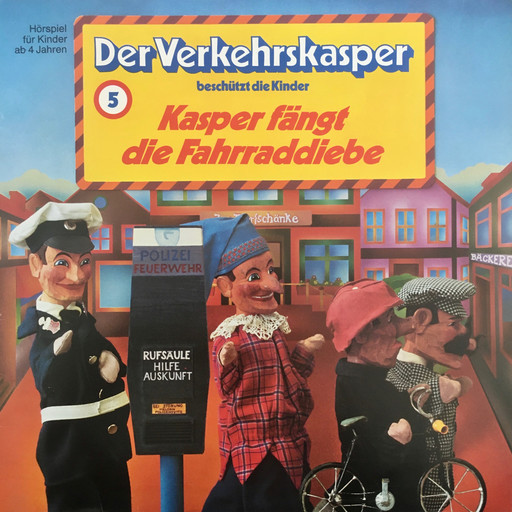 Der Verkehrskasper, Folge 5: Kasper fängt die Fahrraddiebe, Helmuth Arndt