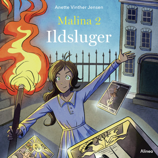 Malina 2 - Ildsluger, Rød Læseklub, Anette Vinther Jensen