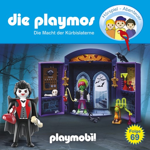 Die Playmos - Das Original Playmobil Hörspiel, Folge 69: Die Macht der Kürbislaterne, Florian Fickel, David Bredel