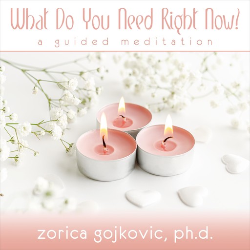 What Do You Need Right Now?, Ph.D., Zorica Gojkovic
