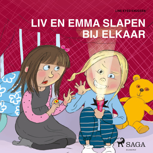 Liv en Emma: Liv en Emma slapen bij elkaar, Line Kyed Knudsen