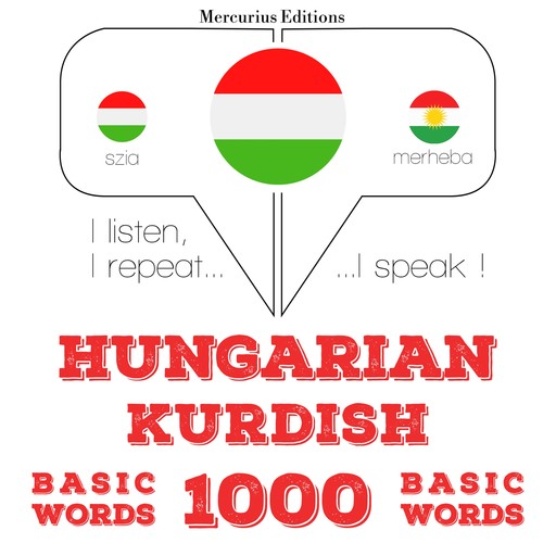 Magyar - kurd: 1000 alapszó, JM Gardner